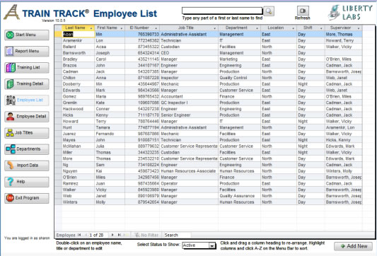 Employee List